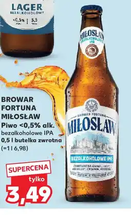 Kaufland Browar Fortuna Miłosław Piwo oferta
