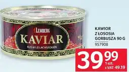 Selgros Kawior z łososia KAWIOR Z ŁOSOSIA GORBUSZA 90 g 957908 oferta