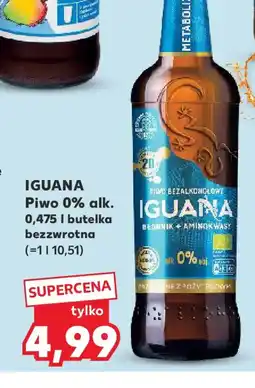 Kaufland Iguana Piwo 0% alk. oferta