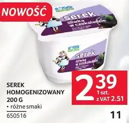 Selgros Serek homogenizowany SEREK HOMOGENIZOWANY 200 g 650516 oferta