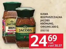 Selgros Kawa rozpuszczalna Jacobs Krönung Origins 200 g oferta