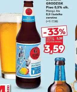 Kaufland Browar Grodzisk Piwo Mango Ale oferta