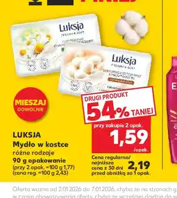 Kaufland Luksja Mydło w kostce oferta