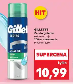 Kaufland Gillette Zel do golenia oferta