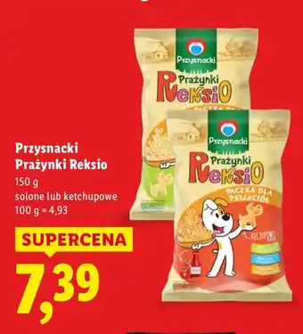 Lidl Prażynki Reksio oferta