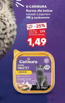 Kaufland Carinura Pasztet dla kotów oferta
