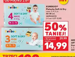 Kaufland Kuniboo Pieluchy Soft & Dry oferta