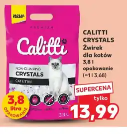 Kaufland Calitti Crystals żwirek dla kotów oferta