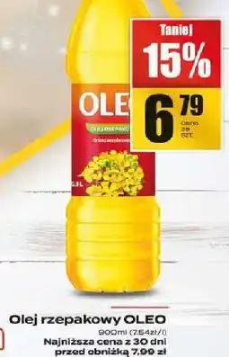 Supeco Olej rzepakowy Oleo oferta