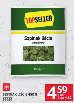 Selgros Szpinak liście Topseller 450g oferta