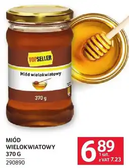 Selgros Miód wielokwiatowy Topseller 370g oferta