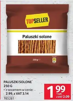 Selgros Paluszki solone 250 g oferta