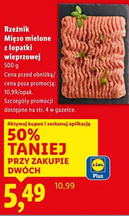 Lidl Mięso mielone Rzeźnik oferta