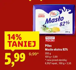 Lidl Masło Pilos oferta