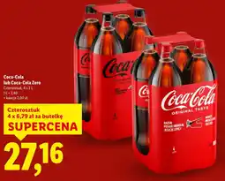 Lidl Napój Coca-Cola oferta