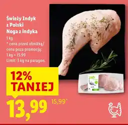 Lidl Noga z indyka Polski oferta