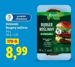 Lidl Burger roślinny Vemondo oferta