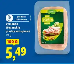 Lidl Plastry wegańskie Vemondo oferta