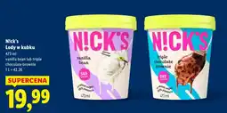 Lidl Lody Nick's oferta