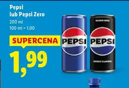 Lidl Zero Pepsi oferta
