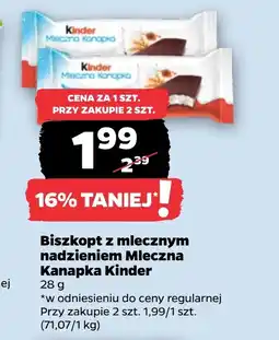 Netto Biszkopt Kinder oferta