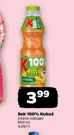 Netto Sok Kubuś oferta
