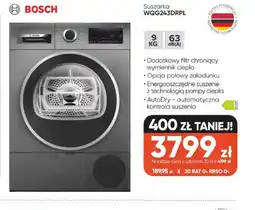 Max Elektro Bosch Suszarka WQG243DRPL oferta