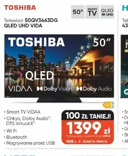 Max Elektro Toshiba Telewizor QLED 50" oferta