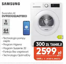 Max Elektro Samsung Suszarka AI DV90DG52A0TEEO oferta