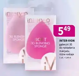Drogerie Polskie Inter-Vion gąbeczki 3D oferta