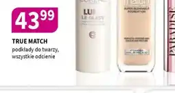 Drogerie Polskie Podkłady do twarzy True Match oferta