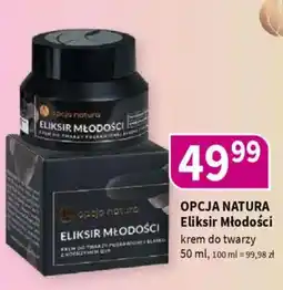 Drogerie Polskie Opcja Natura Eliksir Młodości oferta