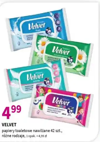 Velvet papier nawilżany