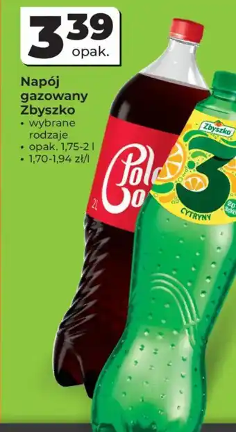 Napój gazowany Zbyszko