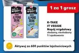 Kaufland K-TAKE IT VEGGIE Napój migdałowy słodzony, niesłodzony oferta