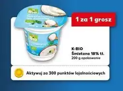 Kaufland K-BIO Śmietana 18% tł oferta
