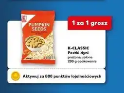 Kaufland K-CLASSIC Pestki dyni prażone, solone, 200g oferta