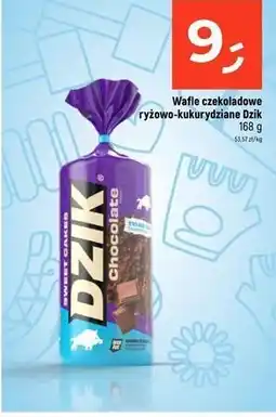 Dealz Wafle czekoladowe ryżowo-kukurydziane Dzik oferta