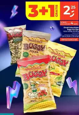 Dealz Chrupki kukurydziane Buggy Corn Flips (różne rodzaje, 80-100g) oferta