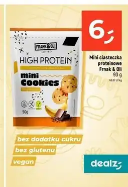 Dealz Mini ciasteczka proteinowe Frank & Oli oferta