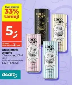 Dealz Woda kokosowa Cocosova oferta