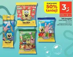 Dealz Żelki Spongebob różne rodzaje, 70-75 g oferta