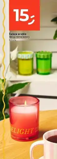 Dealz Świeca w szkle oferta