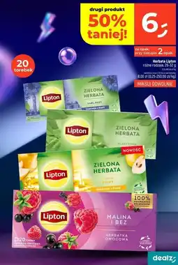 Dealz Herbata Lipton Zielona Herbata (różne rodzaje) oferta