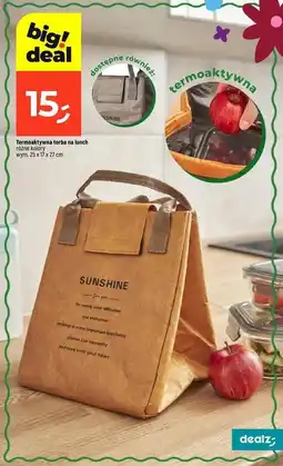 Dealz Termoaktywna torba na lunch oferta