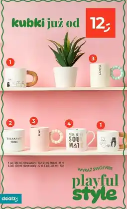 Dealz Kubki (różne wzory i kolory) oferta