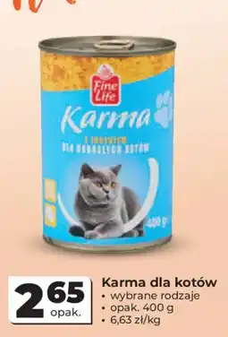Odido Fine Life Karma dla kotów oferta