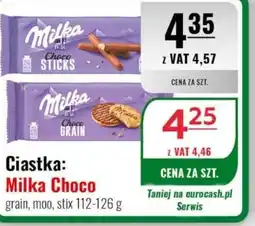 Eurocash Ciastka Milka Choco oferta