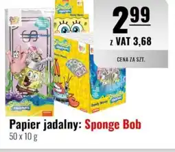Eurocash Papier jadalny Sponge Bob oferta