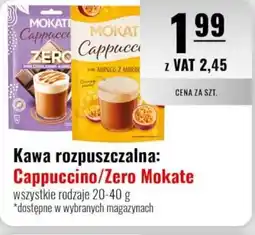Eurocash Kawa rozpuszczalna Cappuccino/Zero Mokate oferta